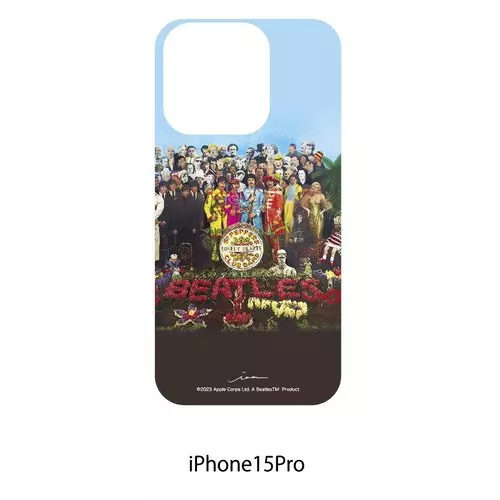 BEATLES / ビートルズ / 【国内唯一】公式 THE BEATLES スマホケース IPHONE15PRO ビートルズ (SGT. PEPPER'S)