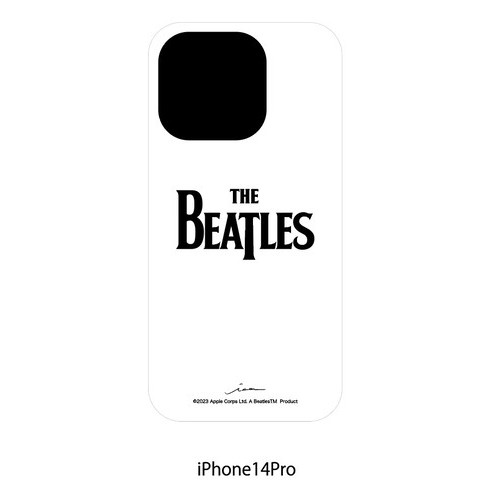 BEATLES / ビートルズ / 【国内唯一】公式 THE BEATLES スマホケース IPHONE14PRO ビートルズ (ロゴ)