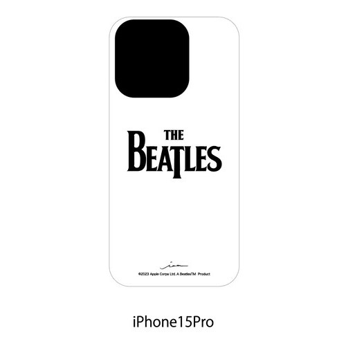 BEATLES / ビートルズ / 【国内唯一】公式 THE BEATLES スマホケース IPHONE15PRO ビートルズ (ロゴ)