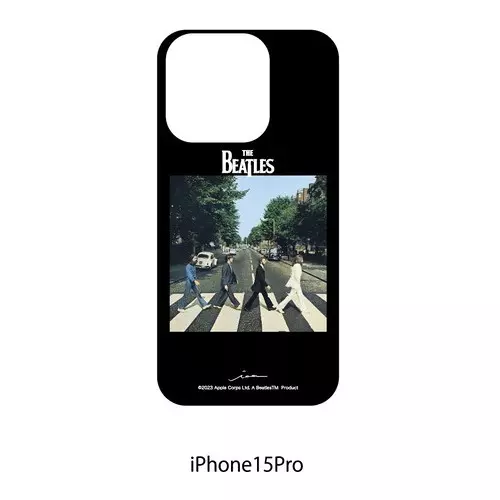 BEATLES / ビートルズ / 【国内唯一】公式 THE BEATLES スマホケース IPHONE15PRO ビートルズ (ABBEY ROAD)