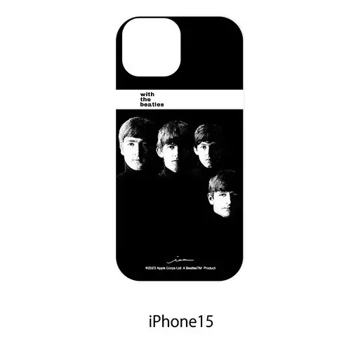 BEATLES / ビートルズ / 【国内唯一】公式 THE BEATLES スマホケース IPHONE15 ビートルズ (WITH THE BEATLES)