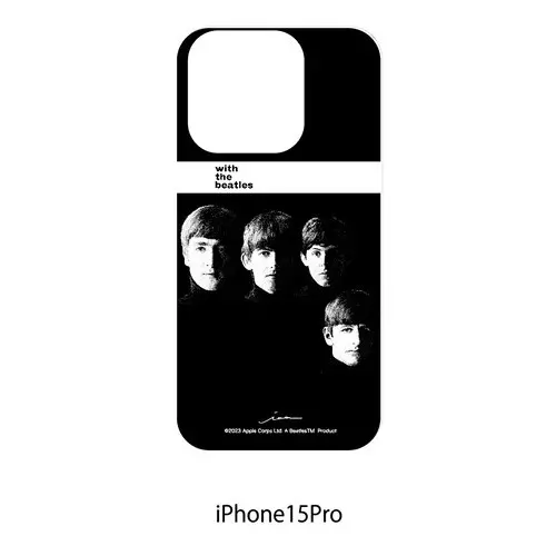 BEATLES / ビートルズ / 【国内唯一】公式 THE BEATLES スマホケース IPHONE15PRO ビートルズ (WITH THE BEATLES)