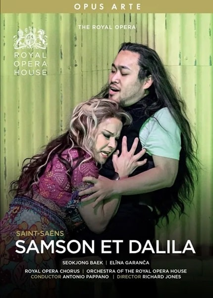 ANTONIO PAPPANO / アントニオ・パッパーノ / S-SAENS:SAMSON ET DALILA(DVD)