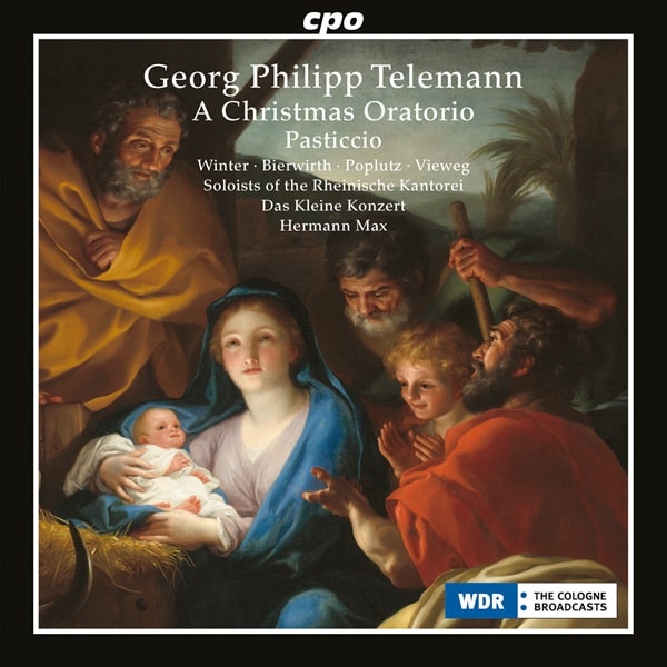 HERMANN MAX  / ヘルマン・マックス / TELEMANN:A CHRISTMAS ORATORIO PASTICCIO