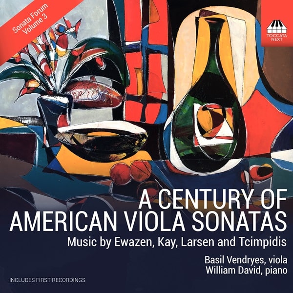 BASIL VENDRYES / バジル・ヴェンドリース / A CENTURY OF AMERICAN VIOLA SONATAS