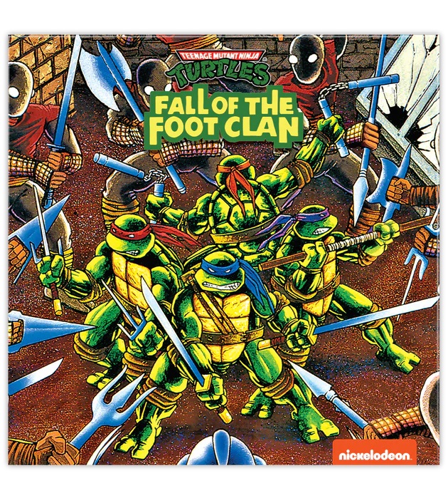 GAME MUSIC / (ゲームミュージック) / TEENAGE MUTANT NINJA TURTLES: FALL OF THE FOOT CLAN (LP)