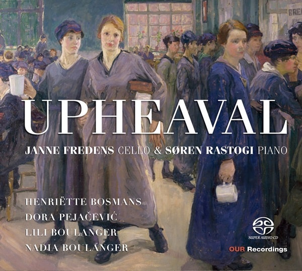 JANNE FREDENS / ヤンネ・フレデンス / UPHEAVAL WORKS FOR CELLO&PIANO BY 4 FEMALE COMPOSERS