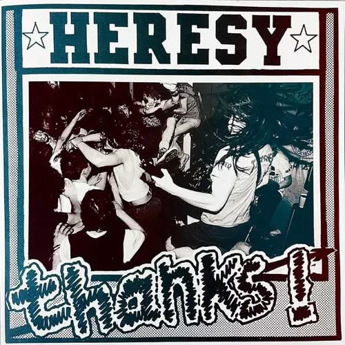 【ご予約受付中】Late 80's UKハードコア・バンド”HERESY”の最重要作2nd EPが2023年初リイシュー!!