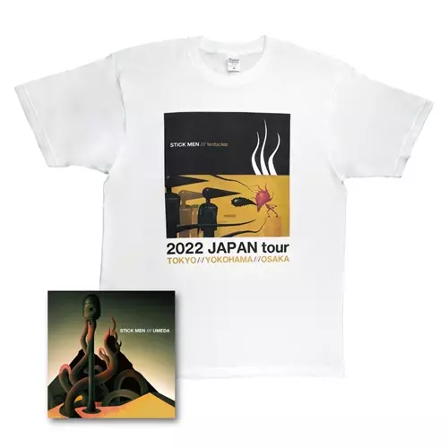 STICK MEN  (PROG: UK) / スティック・メン / ウメダ (ライヴ・イン・オーサカ 2022) 完全限定盤 / CD+T-SHIRT(M)