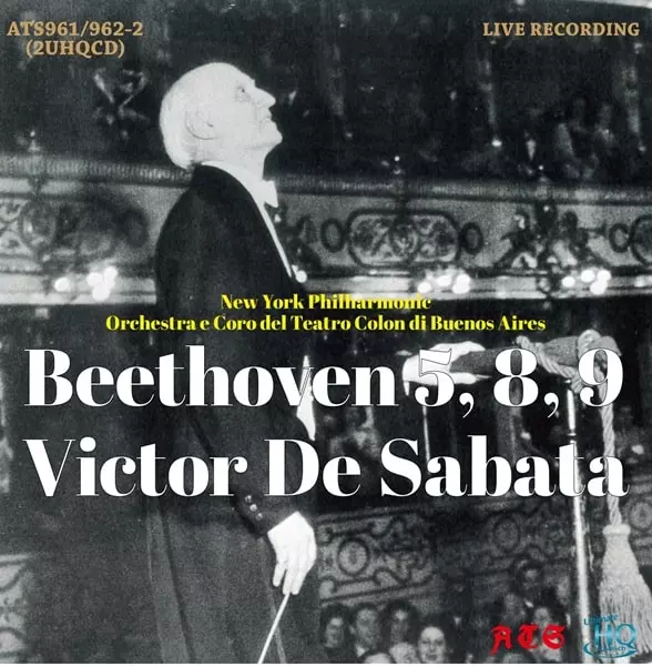 VICTOR DE SABATA / ヴィクトル・デ・サバタ / BEETHOVEN:SYMPHONY NO.5,8&9(UHQCD)