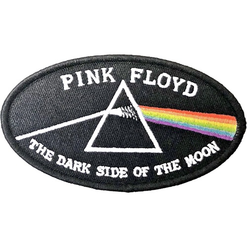 PINK FLOYD / ピンク・フロイド / DARK SIDE OF THE MOON OVAL BLACK BORDER / PATCH