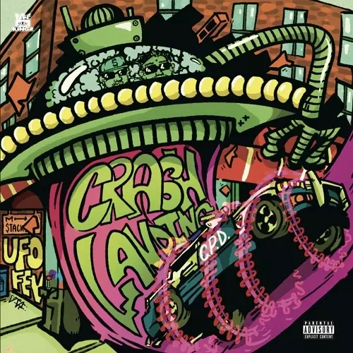 UFO FEV, M. STACKS / CRASH LANDING "LP"