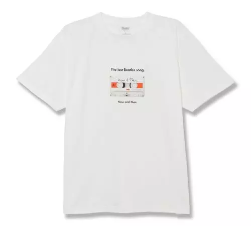 BEATLES / ビートルズ / THE LAST BEATLES SONG S/S TEE WHITE M