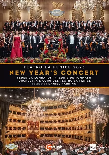 DANIEL HARDING / ダニエル・ハーディング / NEW YEAR'S CONCERT TEATRO LA FENICE 2023(DVD)