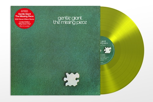 GENTLE GIANT / ジェントル・ジャイアント / THE MISSING PIECE - 2024 STEVEN WILSON REMIX: LIMITED GREEN COLOR VINYL