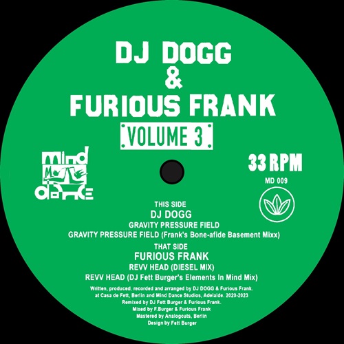 DJ DOGG & FURIOUS FRANK / VOLUME 3