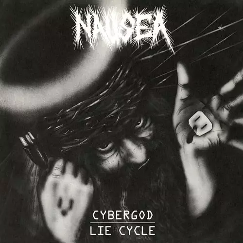 NAUSEA / ナウジア / CYBERGOD / LIE CYCLE (12"/BLACK VINYL)