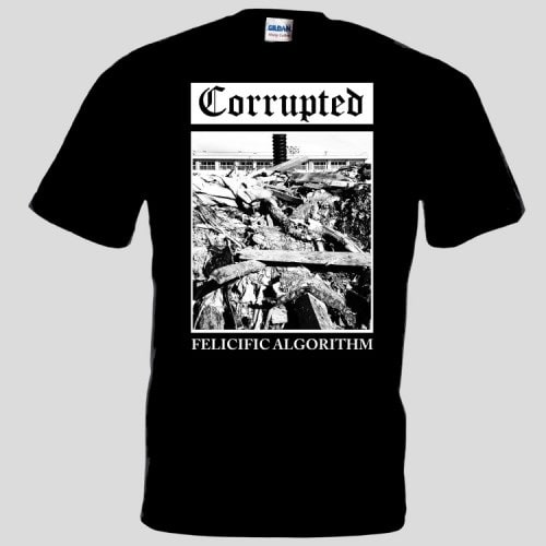 【輸入盤】伝説的スラッジ/DOOMバンド"CORRUPTED"の『FELICIFIC ALGORITHM』Tシャツが入荷!!