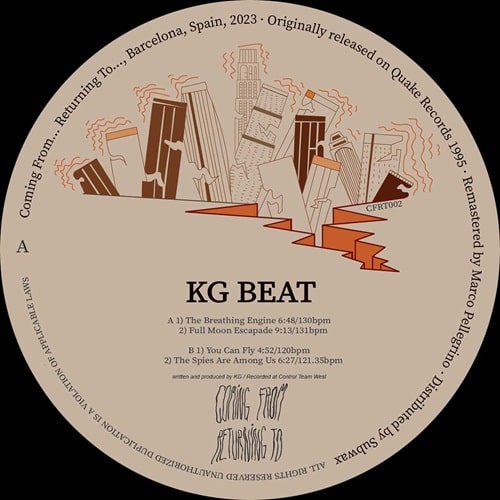 KG BEAT / BREATHING ENGINE EP (REISSUE)