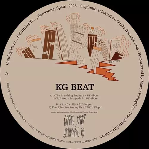 KG BEAT / BREATHING ENGINE EP (REISSUE)