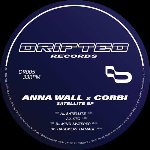 ANNA WALL & CORBI / SATELLITE EP