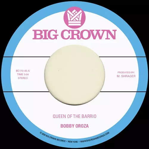 BOBBY OROZA / ボビー・オロザ / QUEEN OF THE BARRIO / GODDESS (7")