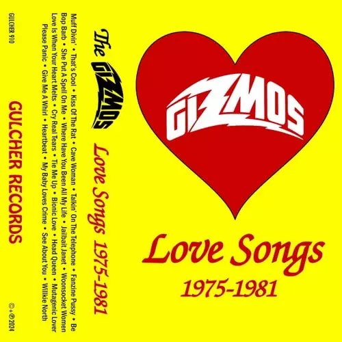 LOVE SONGS 1975-1981 (CASSETTE)/GIZMOS/ギズモス/70'sカルトパンク