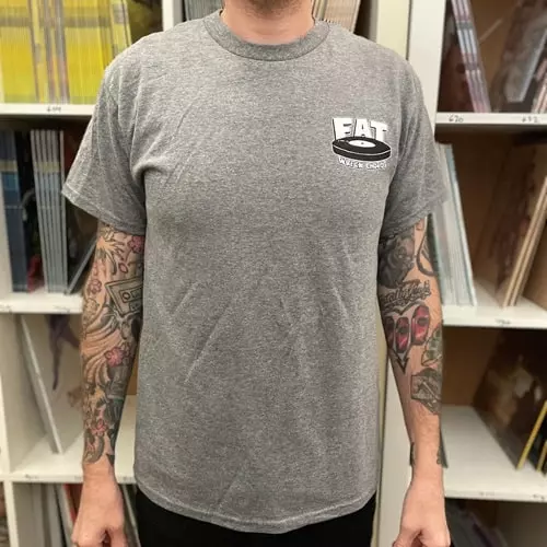 FAT WRECK CHORDS OFFICIAL GOODS / L/FAT LOGO T-SHIRT (GREY)