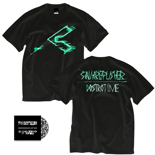 SQUAREPUSHER / スクエアプッシャー / DOSTROTIME / ドストロタイム(国内盤CD)+ Tシャツ XL