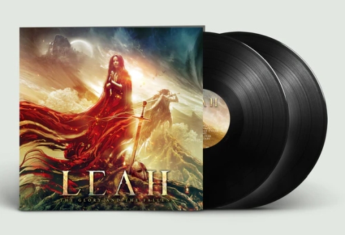 LEAH / THE GLORY AND THE FALLEN<BLACK VINYL>