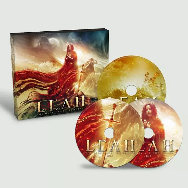 LEAH / THE GLORY AND THE FALLEN<3CD>