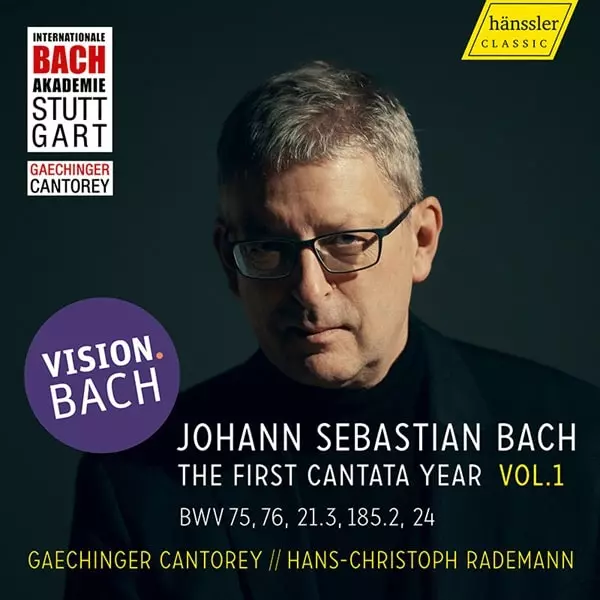 BACH FIRST CANTATA YEAR VOL.1/HANS-CHRISTOPH RADEMANN/ハンス