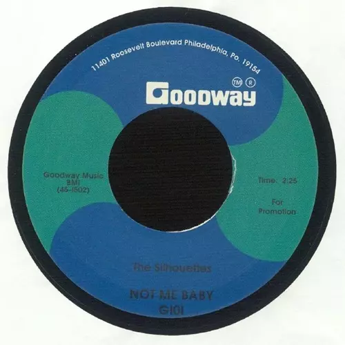 洋楽 THE SILHOUETTES/NOT ME BABY 7\