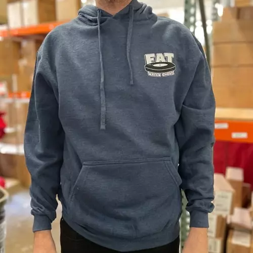 FAT WRECK CHORDS OFFICIAL GOODS / L/BLUE PULL OVER HOODIE