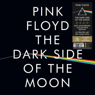 ピンク・フロイド / THE DARK SIDE OF THE MOON: 50TH ANNIVERSARY EDITION UV PRINTED CLEAR DOUBLE VINYL