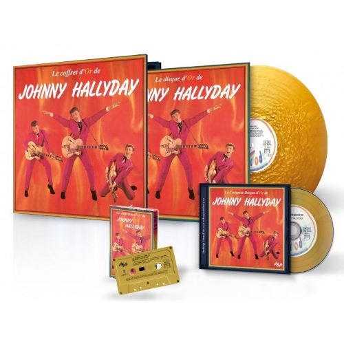 JOHNNY HALLYDAY / ジョニー・アリディ / LA COFFRET D'OR [LP+CD+CASSETTE]