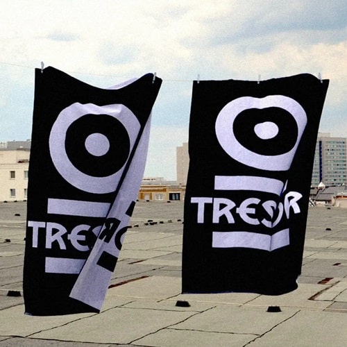 TRESOR / TRESOR TOWEL BLACK + WHITE