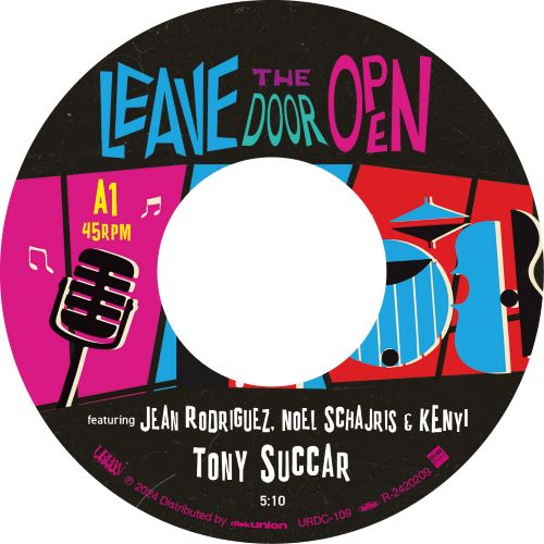 Tony Succar『Leave the Door Open / Uptown Funk』国内限定7inchシングル第二弾は Bruno Mars 特集!