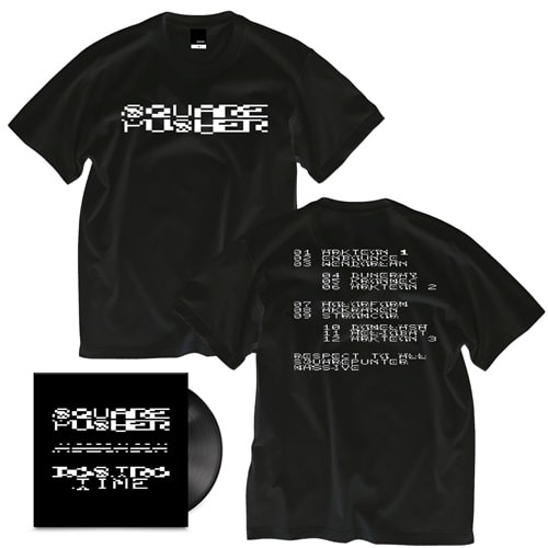 SQUAREPUSHER / スクエアプッシャー / DOSTROTIME(輸入盤LP)(M SIZE)ディスクユニオン限定Tシャツ付セット