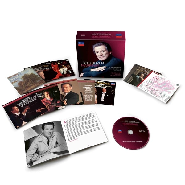 NEVILLE MARRINER / ネヴィル・マリナー / CONDUCTS BEETHOVEN(10CD)