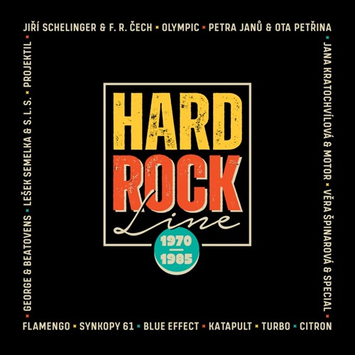 HARD ROCK LINE 1970-1985/V.A. /オムニバス/チェコを代表する名 