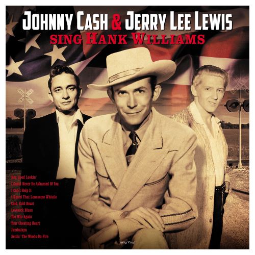 JOHNNY CASH & JERRY LEE LEWIS / SING HANK WILLIAMS (LP)