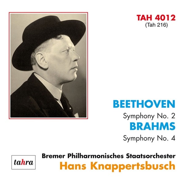 HANS KNAPPERTSBUSCH / ハンス・クナッパーツブッシュ / ベートーヴェン:交響曲 第2番 / ブラームス:交響曲第4番