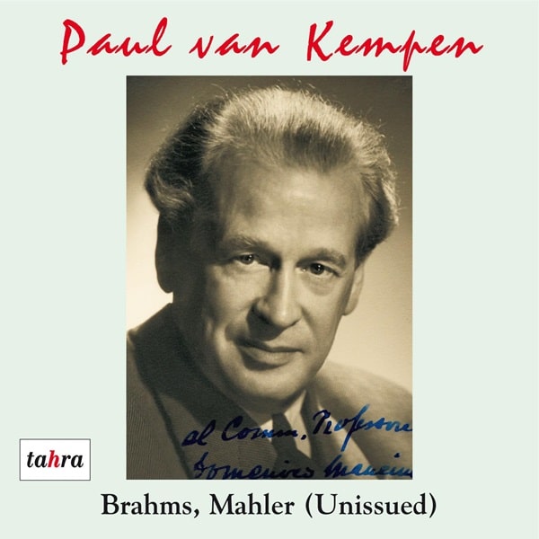 PAUL VAN KEMPEN / パウル・ファン・ケンペン / ブラームス:ピアノ協奏曲第2番 / マーラー:巨人