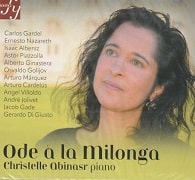CHRISTELE ABINASR / クリステル・アビナスル / ODE A LA MILONGA PIANO WORKS