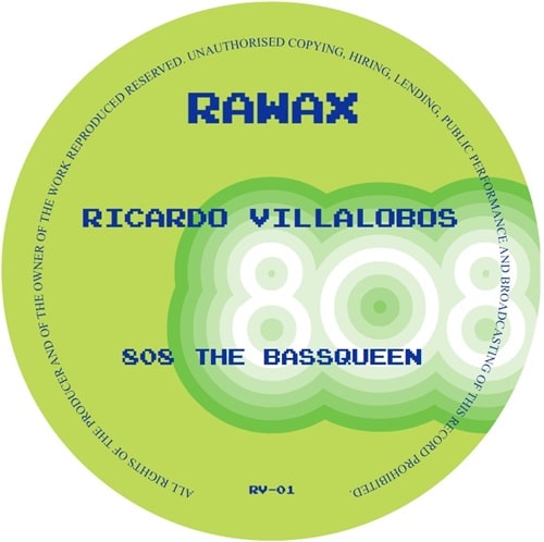 808 THE BASSQUEEN/RICARDO VILLALOBOS/リカルド・ヴィラロボス 