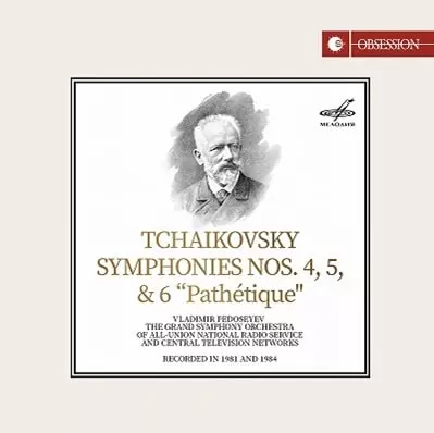 VLADIMIR FEDOSEYEV / ヴラディーミル・フェドセーエフ / TCHAIKOVSKY:SYMPHONY NO.4,5&6