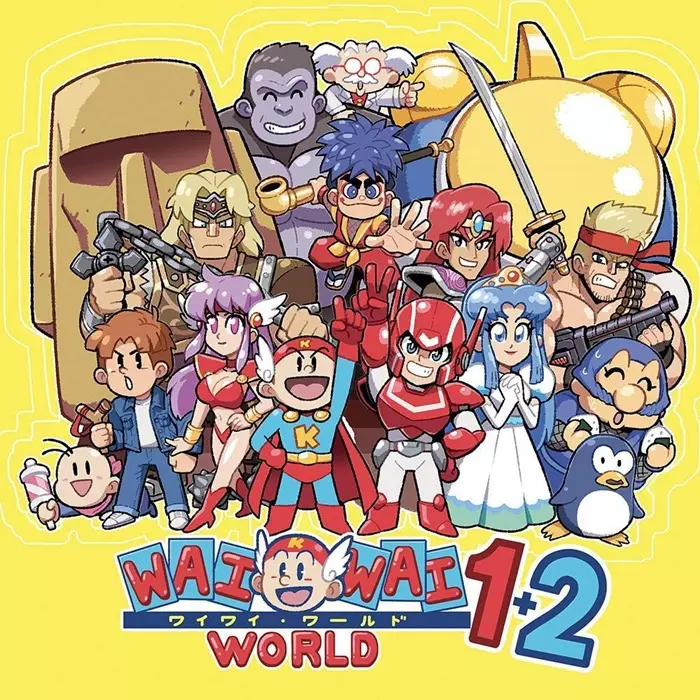 KONAMI WAI WAI WORLD 1+2 (ORIGINAL GAME SOUNDTRACKS)(2LP