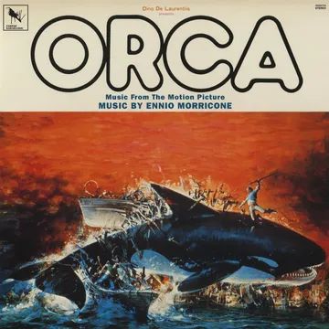 エンニオ・モリコーネ / ORCA (MUSIC FROM THE MOTION PICTURE) [LP] ('BLOOD IN THE WATER' COLORED VINYL, POSTER, LIMITED, INDIE-EXCLUSIVE)