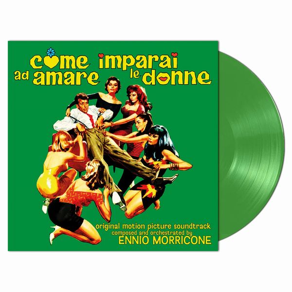 エンニオ・モリコーネ / COME IMPARAI AD AMARE LE DONNE (SOUNDTRACK) [LP] (CLEAR GREEN VINYL, INSERT, LIMITED, INDIE-EXCLUSIVE)